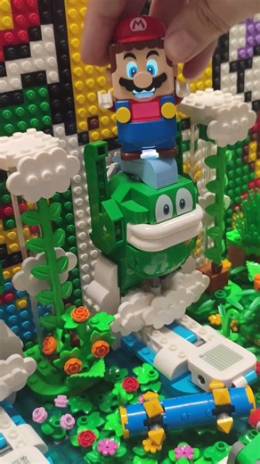 NEW LEGO Mario SPEEDRUN!!! More Character | More Danger | More Fun ! #shorts