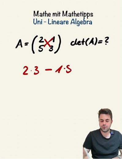 😱 Unbelievable! It's that easy to calculate the determinant of a matrix! 🔥📐
