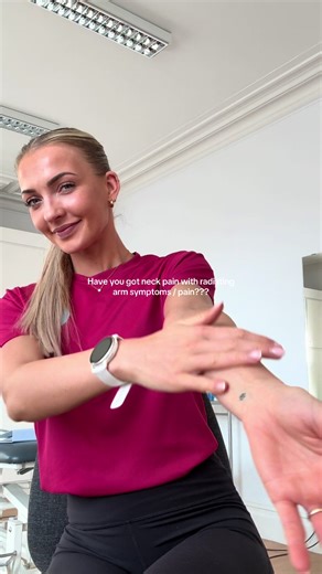 Nerve glide for cervical radiculopathy.🔥 Try 10 reps, 3 times per day to help keep the nerve moving and reduce irritation. ⚠️ This is general advice for educational purposes only and is not a substitute for individual medical assessment. #fyp #neckpainrehab #fyp #fpy