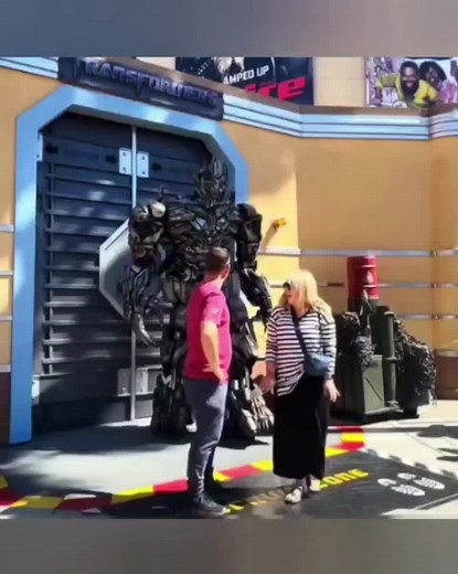 Funny Transformers Moment with Megatron