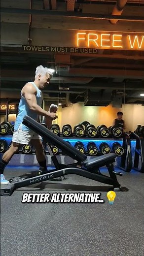 EASIER ALTERNATIVE FOR HANGING LEG RAISES