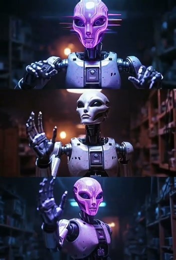 Alien Tech Robot – Hidden Message From Space? 🌌🤖 | Viral Sci-Fi Short 4K #alienmovie #beforehumans