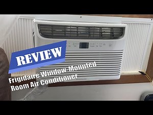 Frigidaire Window-Mounted Room Air Conditioner - Install & Review 2022