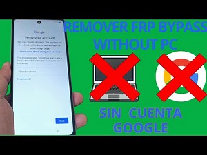 NUEVO MÉTODO SIN PC - Quitar Cuenta Google Samsung a21s SIN PC