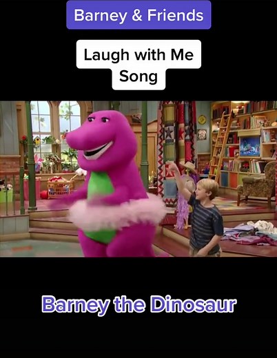 Barney Laugh with Me: A Picture of Friendship