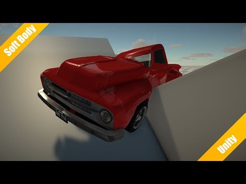 3D Soft Body Physics Vehicle Test