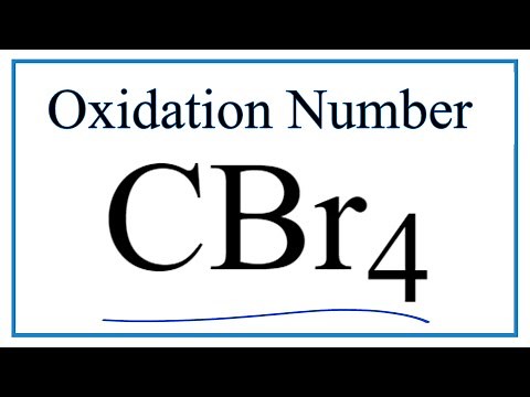 How to find the Oxidation Number for C in CBr4 (Carbon tetrabromide)
