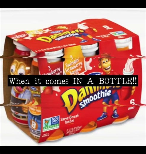 | Love in a bottle‼️| Danimals yogurt drink | childhood | ¿enjoy? |