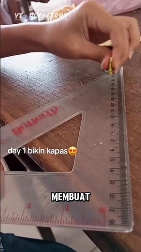 BRO MEMBUAT PERMEN KAPAS DARI PENGGARIS🗿 #masasekolah #sekolah