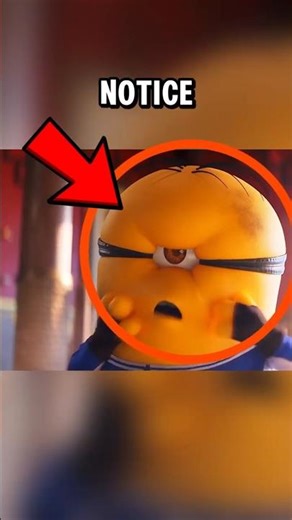 DID YOU NOTICE THIS MISTAKE IN MINIONS? 😱