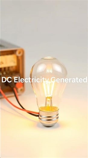 DC ELECTRICITY GENERATOR #experiment