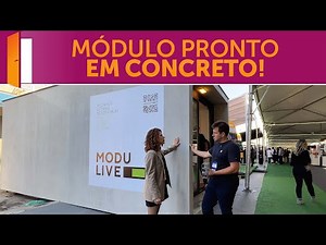 CONCRETE modular house? See how this system works!