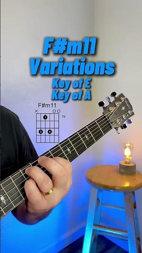 F#m11 open chords | Key of E | Key of A