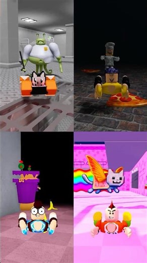 Jeffy, Junior, Cody, Nyan cat Funny Jumpscare's #jeffyroblox #sml #jeffy