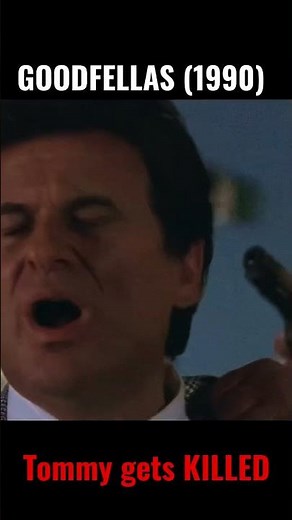 Tommy (Joe Pesci) gets SHOT - Goodfellas