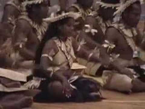 Traditional dance of Kiribati