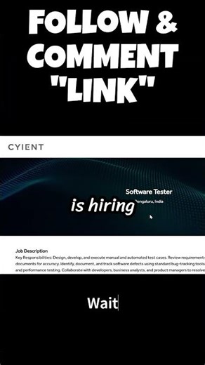 Cyient Hiring Software Tester 2026 | Freshers & Experienced | Bengaluru | QA Jobs