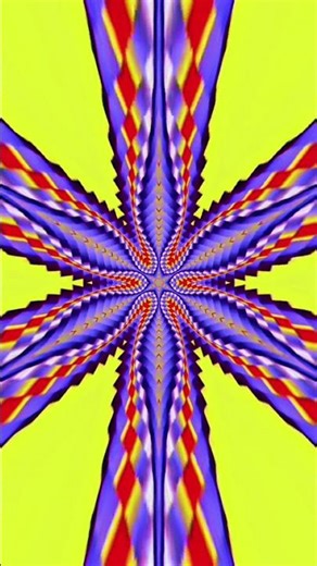 Hypnotic Star Pulse ✴️ | Optical Illusion in Motion