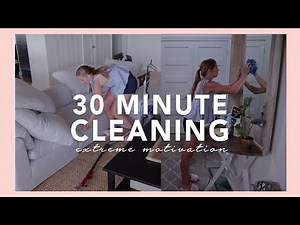 30-MINUTE CLEANING MOTIVATION | Speed Clean With Me
