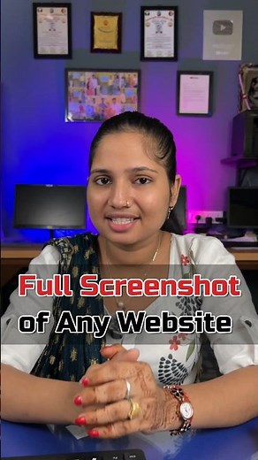 🔥Full Screenshot of Any Website 😎 Full Webpage Screenshot #shorts #google #googletricks #computer