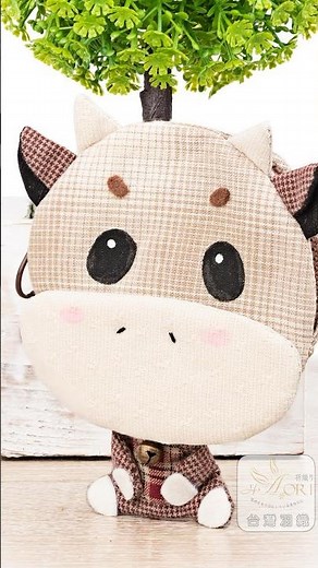 🐮 Zipper Coin Pouch | Beginner's Sewing #sewingtutorial #handmade #sewingprojects