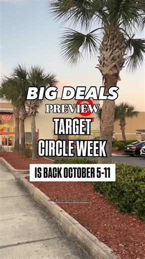 Lauren Karhoff on Instagram: "SAY DEALS to get your cart ready  #ad #targetpartner BIG DEALS ARE BACK Target Circle Week is arriving October 5-11 and with the best deals! Get your carts ready with this preview of just a few items on major sale this week! What are you hoping to snag?! #Target #TargetCircleWeek @target @Shop.LTK #liketkit https://liketk.it/5q83Q"