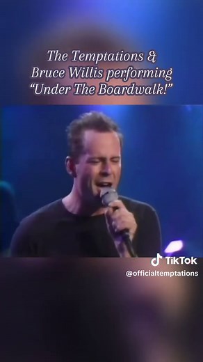 Bruce Willis Duets with The Temptations on Top of the Pops