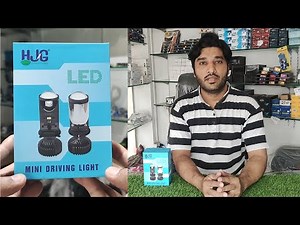 HJG Y6 Projector Led headlight BULB with cut-off light REVIEW || #Autopoint #motorcycle