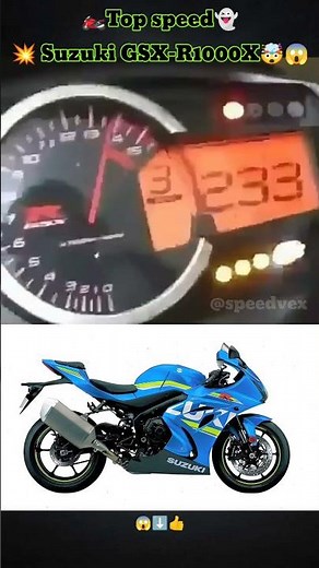 Suzuki GSX-R1000X Top Speed Test 💥 | Beast Performance Revealed! 🔥