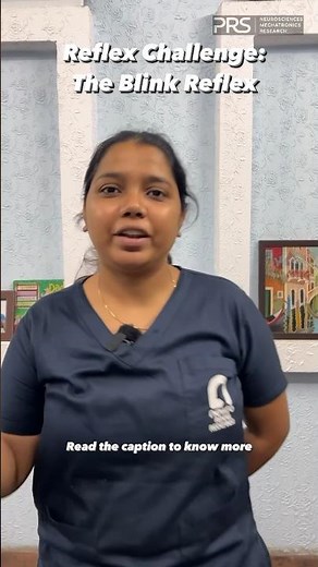 The blink reflex! - Reflex Testing part 4 #shorts #reflextesting