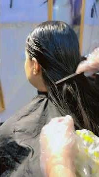 Keratin full tutorial part1#howto #hair #how #hairsalon #beautytutorial #hairtreatment #keratin#fyp