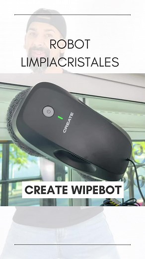 Limpiar los cristales es una de las tareas mas tediosas del hogar, con el robot Create Wipebot podrás olvidarte completamente de esto! ✅ #create #robotlimpiacristales #hogar #homes #limpiezaextrema