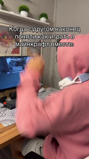 Играем в Майнкрафт с Другом