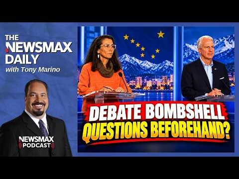 Alaska Senate Debate Erupts Over Cue Cards: Were Questions Leaked? | The NEWSMAX Daily (10/19/2026)