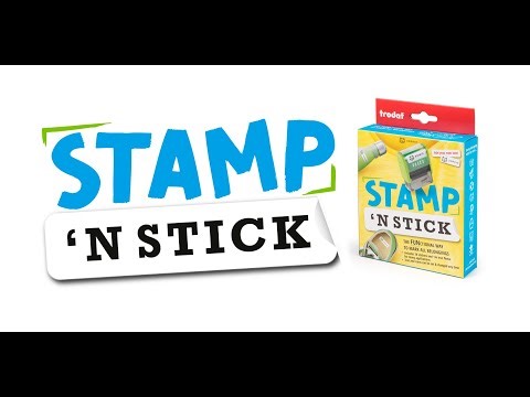 Stamp ‘N Stick by Trodat – The FUNctional way to mark all your belongings. | About the product - 2