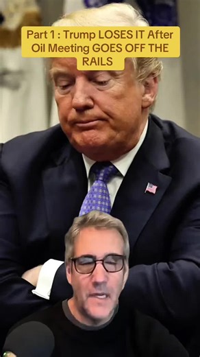 Part 1: Trump LOSES IT After Oil Meeting GOES OFF THE RAILS #fyp #usa #Trump #news #viral