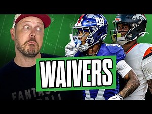 Week 3 Waivers & Streamers + Rookie Rundown | Fantasy Football 2025 - Ep. 1804