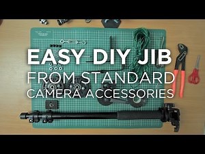 Easy DIY camera jib from camera accessories by Chung Dha