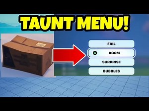 How To Make Your Prop Hunt Map 10X Better! TAUNT MENU! Fortnite Creative 1.0 (Tutorial)