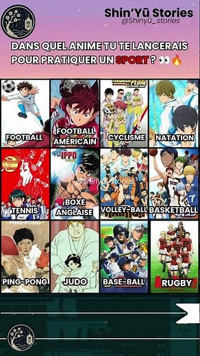 🏅 L'Esprit du Dépassement : Quel anime de sport choisir ?
