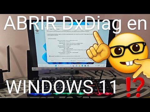 💻❌ Como ABRIR HERRAMIENTA de DIAGNÓSTICO de DIRECTX en WINDOWS 11 (4 FORMAS DIFERENTES)
