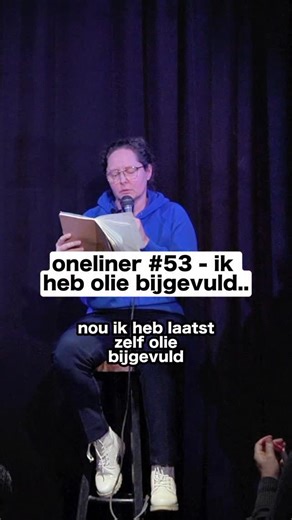 Hier hebben we weer een oneliner (voor de piepers onder ons. Het concept is dat je ze thuis maakt en dan in de club opleest dus ja, ik lees hem op. Brand maar weer los.) #oneliner #humor #lol #comedy #lachen | Esther van der Voort
