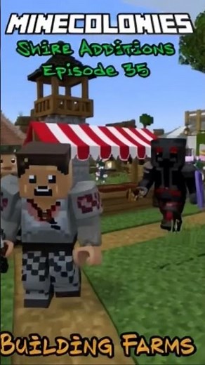 Just Create SMP mod pack & Minecolonies Shire Additions, Residents, Farms, Builders Hut Ep 35 part 3