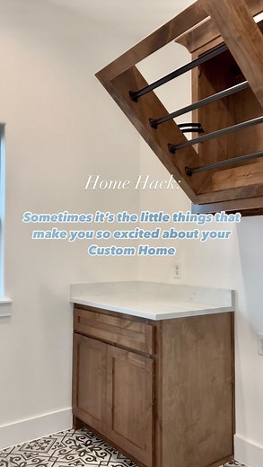 🌟LUXURY HOME HACK 🤩🌟 Make Laundry easier with this Laundry Room Addition! 🧺🫧 Sometimes it’s the little things… #AshlynHomes #customhomes #customhomebuilder #luxuryhomes #dfwrealestate #fortworthtx #parkercounty #homesearch #laundryroom #utilityroom #homeinspo #homehacks | Ashlyn Homes