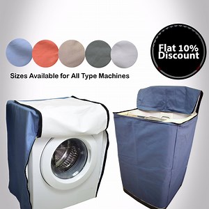 Washing Machine Cover Protection from Dust & Scratches Available for Front Load/Top Load/Dryer/Single and Twin Tub Order Now and avail Flat 10% Discount ( Limited time offer) Place Order at ▶ www.trendy.com.pk or Whatsapp us at ▶ 0302 76 73 555 ✔ 100% Quality Guaranteed ✔ Cash On Delivery All Over Pakistan ✔ 7 Days Free Exchange & Refund Policy | Trendy