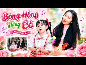 Nhacpro - Kids 🍄 Bông Hồng Tặng Cô - Bé Phương Linh 🍄 Nhạc Thiếu Nhi Sôi Động 🍄 Mầm Chồi Lá