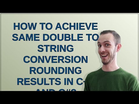 How to achieve same double to string conversion rounding results in C++ and C#?