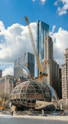 HOW CHICAGO BEAN WAS BUILT!