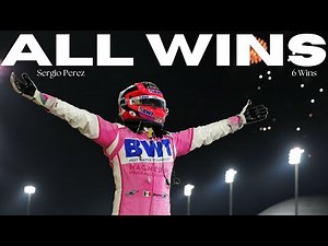 Sergio Pérez | All 6 wins