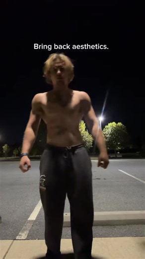 Bring back aesthetics. Not the “science-based,” overanalyzed lifting era I’m talking real aesthetics. Late-night lifts, chasing the pump under streetlights, training for the look, not the likes. No ego, no spreadsheets, just energy. We’re not here to max out, we’re here to stand out. Symmetry, proportion, flow the stuff that made people want to lift. You can keep your studies… I’ll keep the vision. Aesthetics never died people just stopped living them.